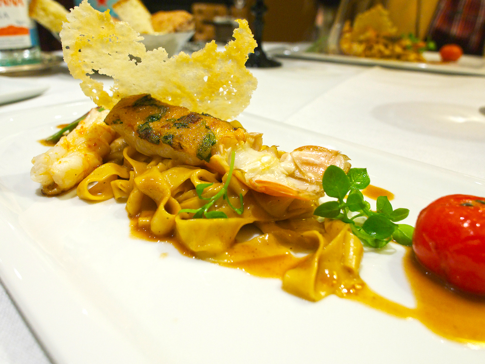 lobster dinner in Paris, fine dining in France