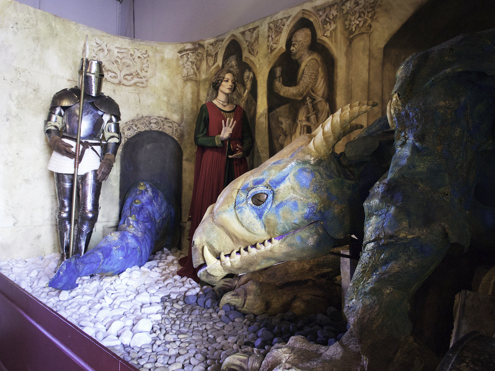 dragons and myths, Centre of Imagination Brittany, Arthurian literature