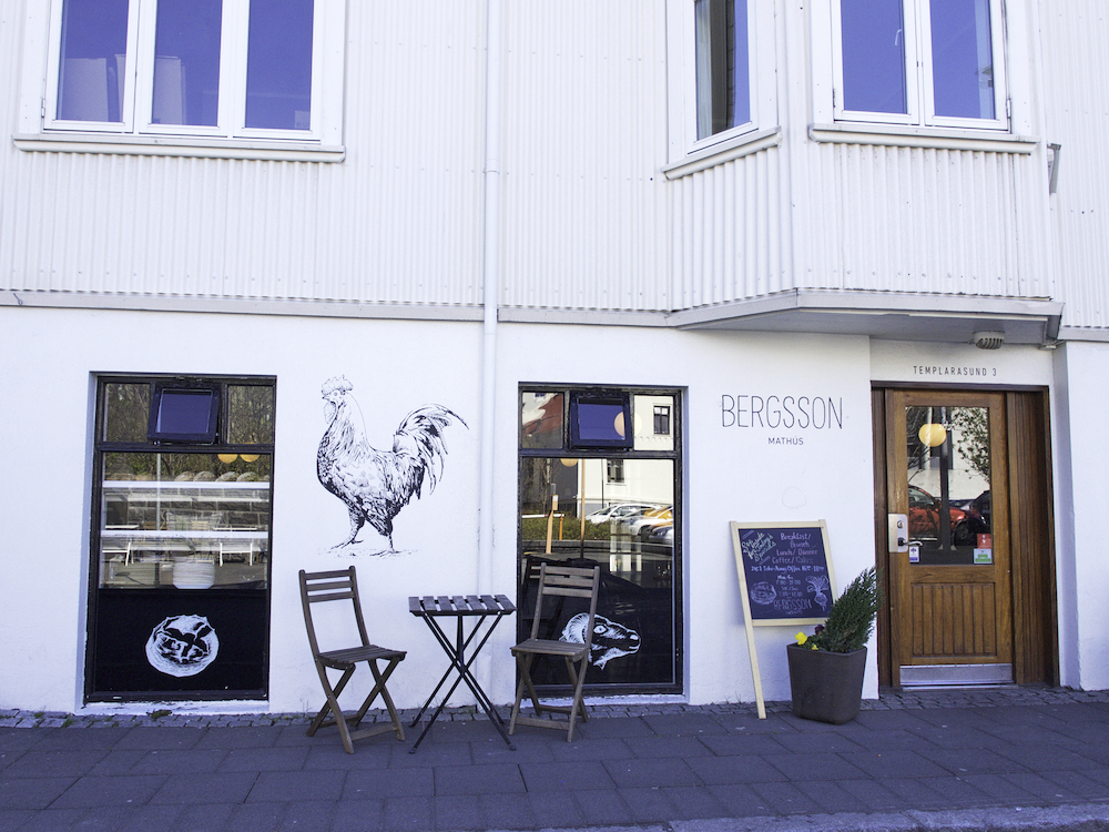 Bergsson café Reykjavik, breakfast in Iceland