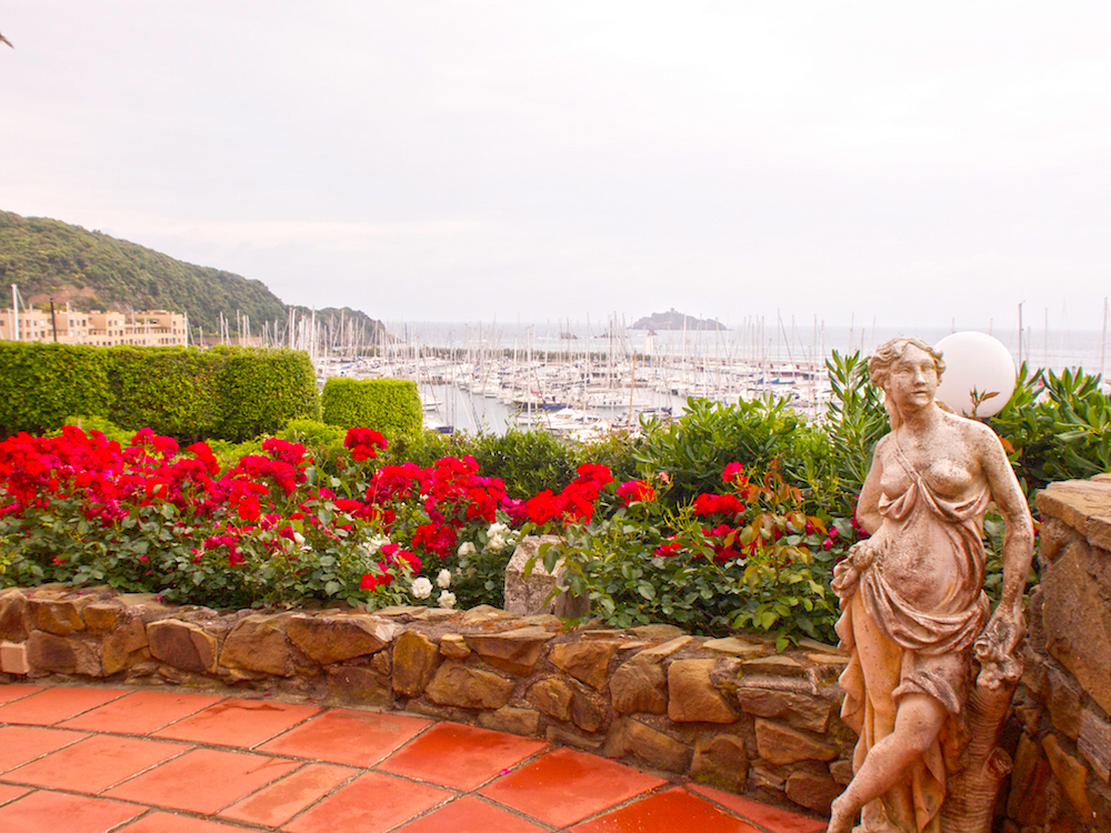 Tyrrhenian Sea landscape, Maremma region in southern Tuscany