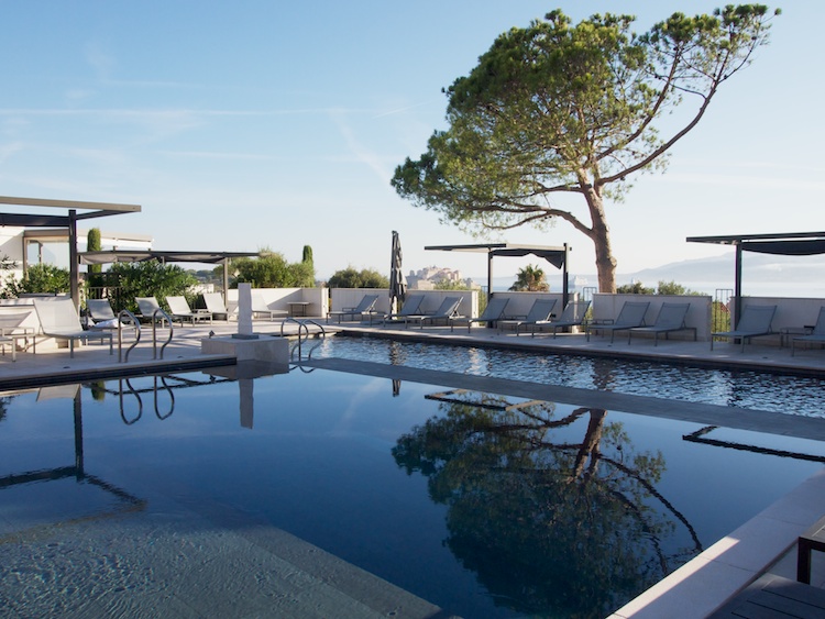 swimming pools Corsica, holiday in Calvi Corsica