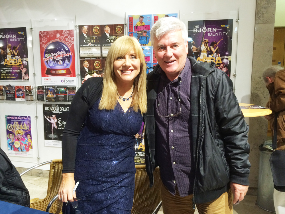 Sean Hillen writer, Frances Black Irish singer