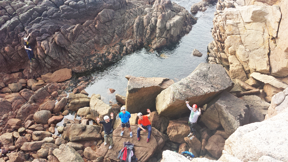 rock climbing Donegal, outdoor adventures Ireland