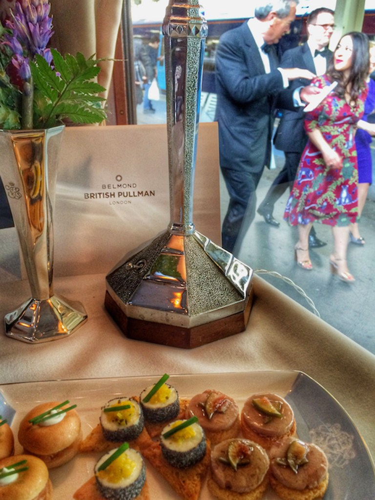Belmond fine dining train journeys, London dining