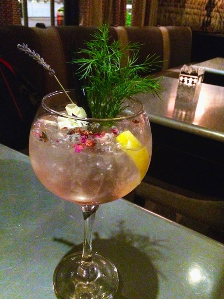 Brumus bar London, Cottage Garden cocktail