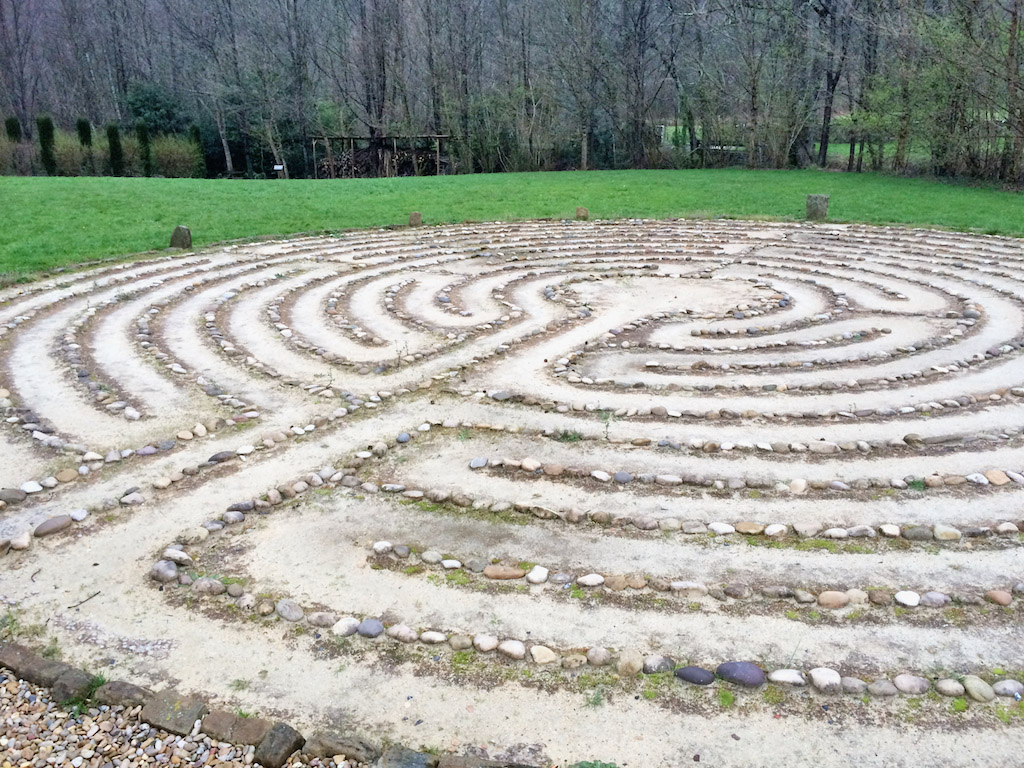 labyrinth in Basque Country, labyrinth outside Bilbao