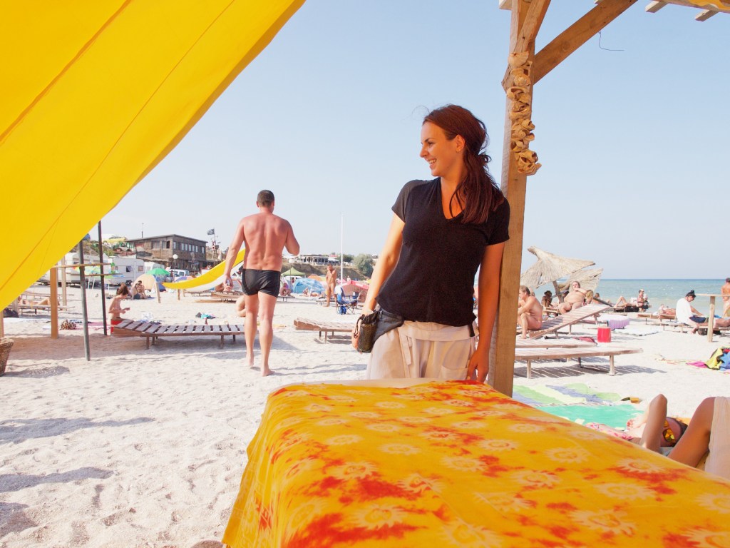 massage on the beach, Vama Veche Romania