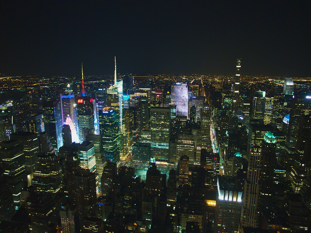 New York by night, Empire State Building