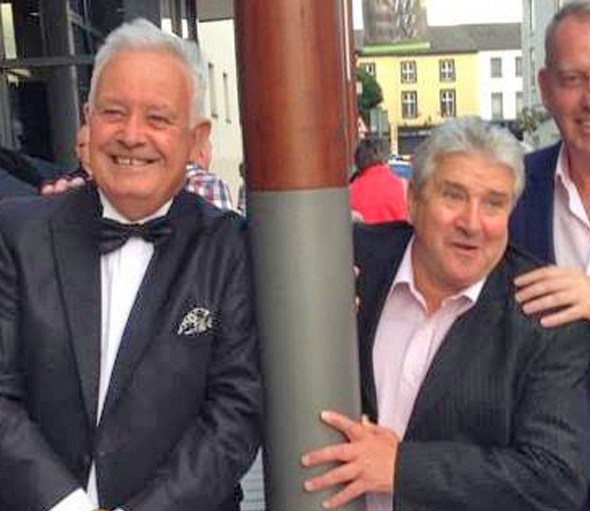 Jimmy Cricket, Gene Fitzpatrick, John Linehan and William Caulfield in the comedy show You Must Be Joking at the Grand Opera House Belfast