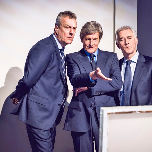 Art play, Stephen Tompkinson, Nigel Havers, Denis Lawson, photos by Matt Crockett