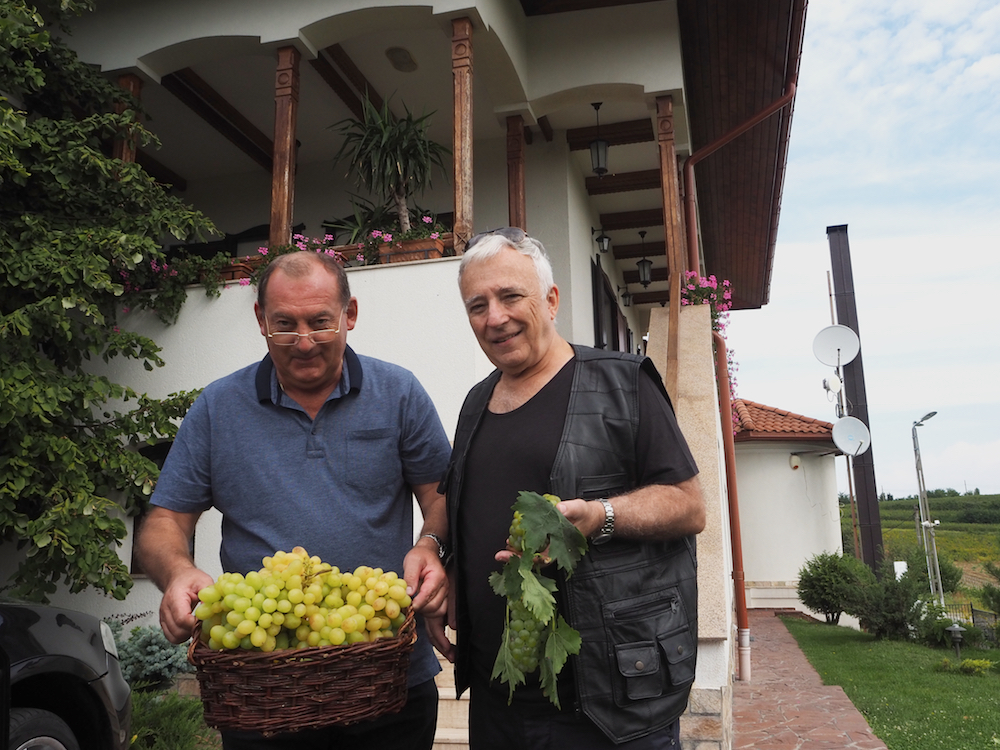 wine tasting in Romania, mugur isarescu vineyard
