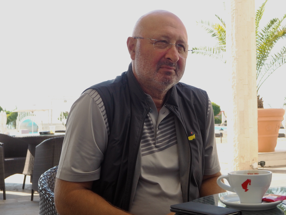 George Tchouklev owner of Lighthouse golf and spa resort