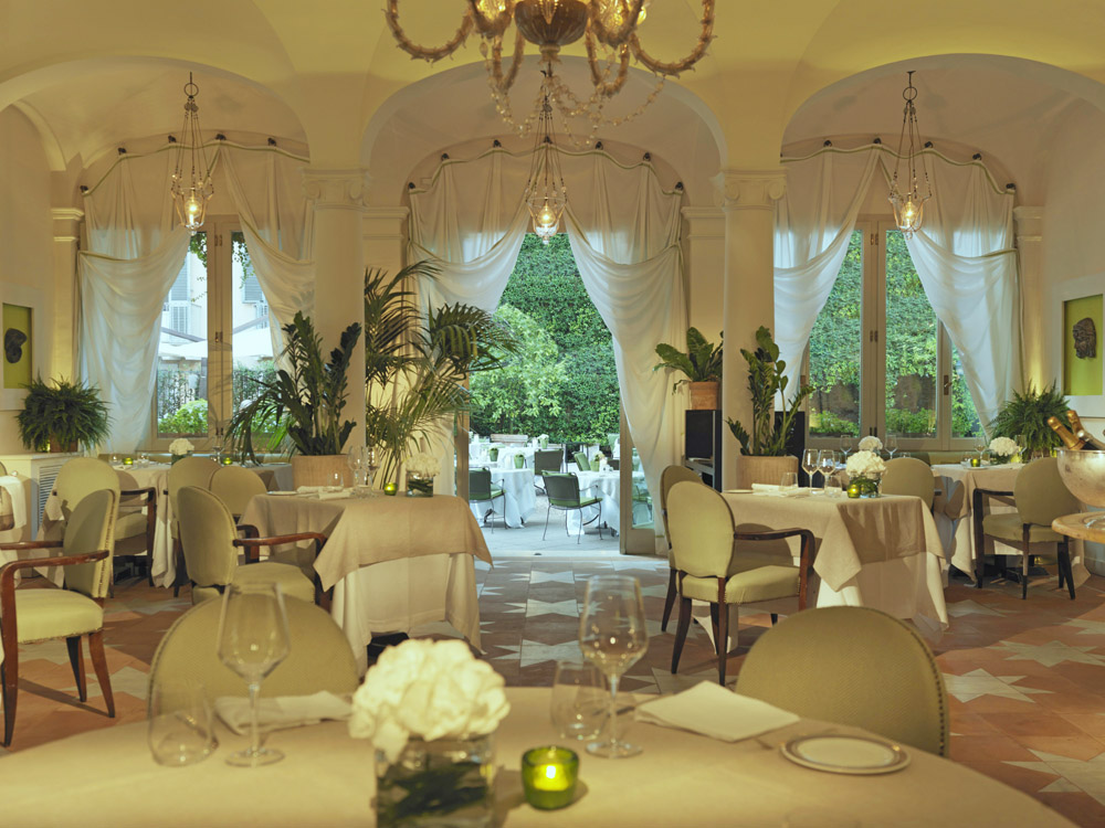 le Jardin de Russie restaurant, best restaurants in rome