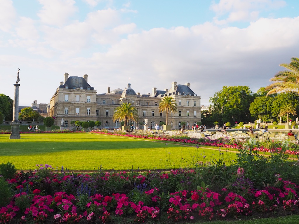Luxembourg gardens Paris, John Baxter writer, Paris writers