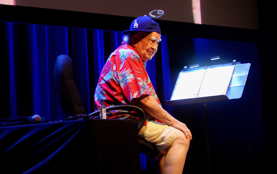 Ed Asner live show, Ed Asner in Ireland, screenwriter Ed Weinberger