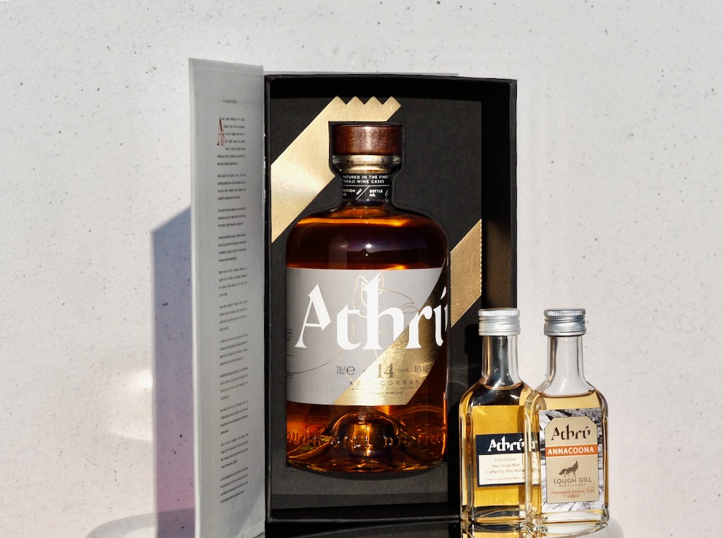 Lough Gill Distillery, Hazelwood Estate, The Creation Trilogy whiskey, Athrú Keshcorran