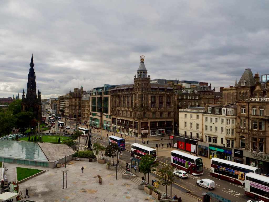 room with a view edinburgh, where to stay in edinburgh, sean connery in edinburgh